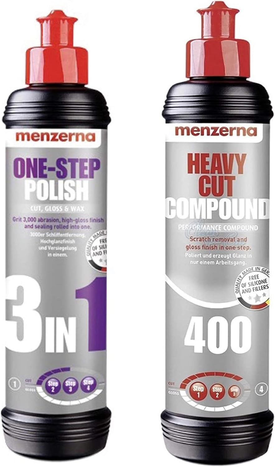 Menzerna 400 & 3 in 1 8oz Kit