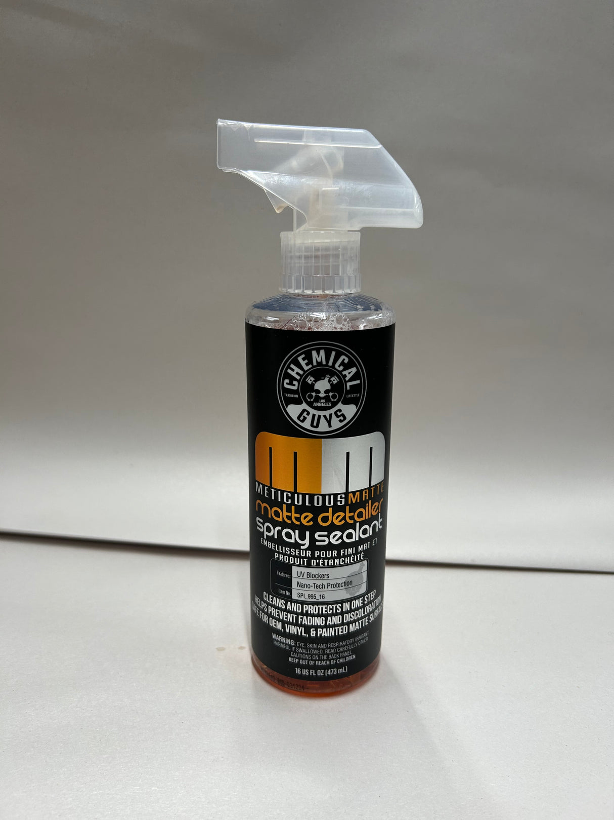 Chemical Guys Meticulous Matte Detailer - DAMAGED