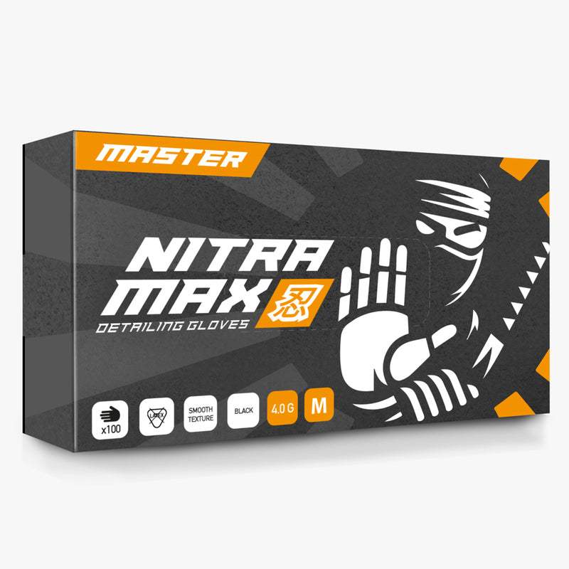 NitraMax Master Pro Detailing Gloves-Orange