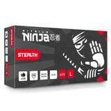 Nitrile Ninja Stealth Pro Detailing Gloves-Black