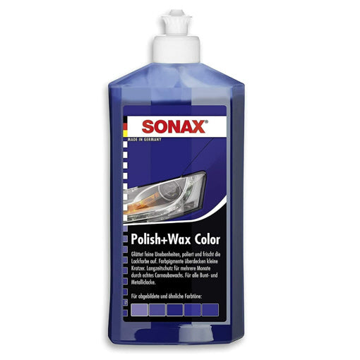 Sonax Colour Match Polish Wax Blue 500ml