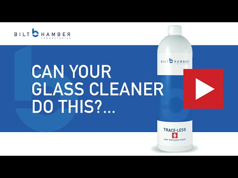 Bilt Hamber Trace-Less Glass Cleaner 1 Litre